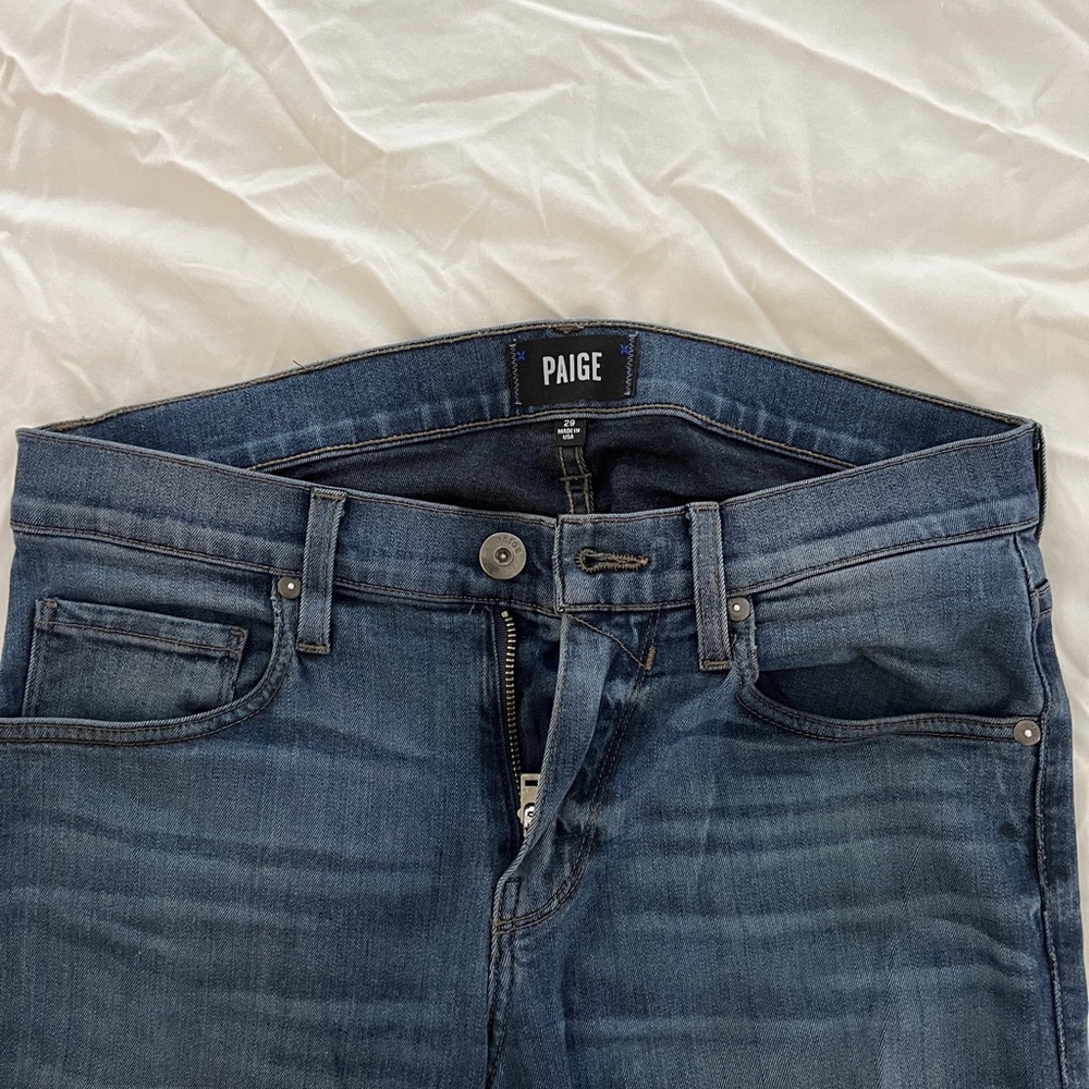 Paige Federal Blue Jeans, US Mens 29x30
